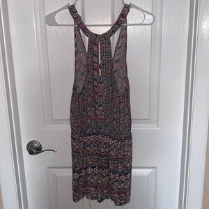 Multi colored romper